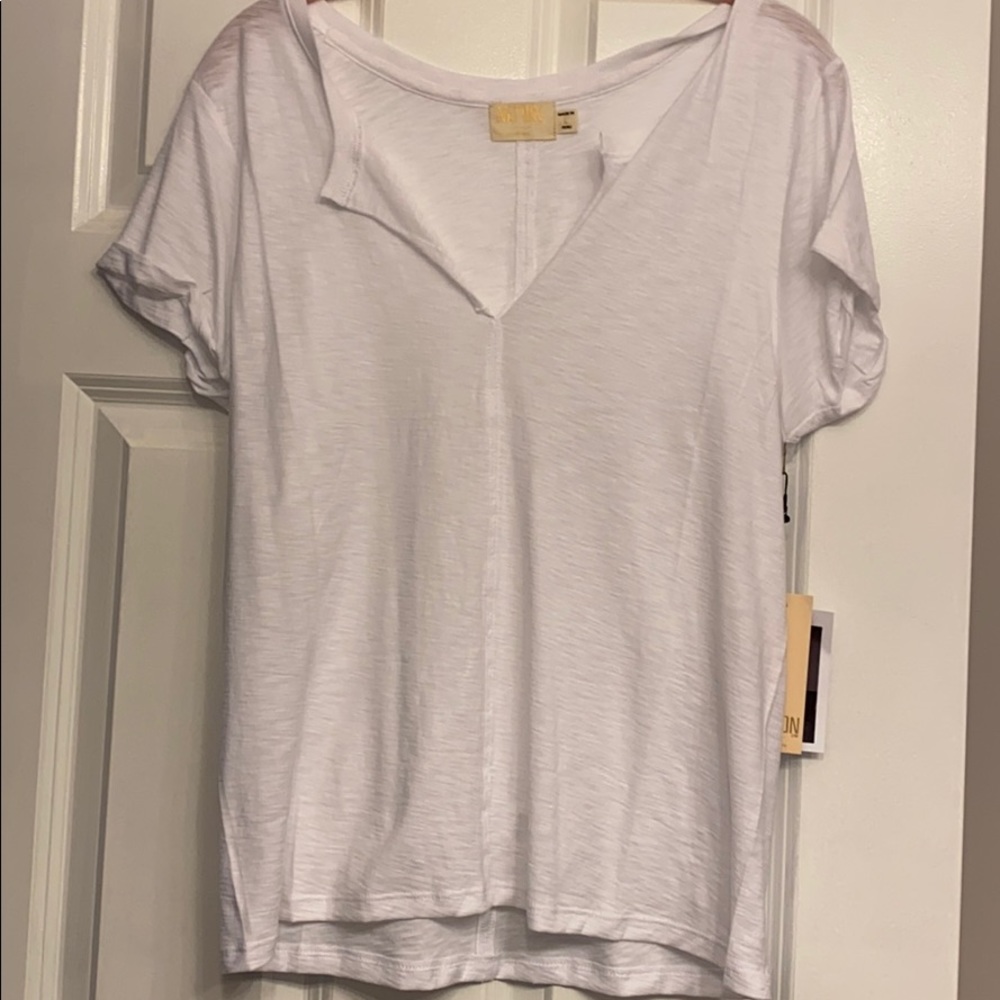 Brand new white v neck